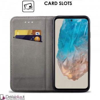 Telone atverčiamas dėklas - raudonas (Samsung Galaxy M35 5G) Telone atverčiamas dėklas - raudonas (Samsung Galaxy M35 5G)